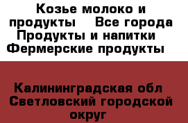 Козье молоко и продукты. - Все города Продукты и напитки » Фермерские продукты   . Калининградская обл.,Светловский городской округ 